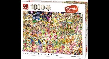 King puzzel Rio De Janeiro Carnaval - puzzel volwassenen 1000 stukjes