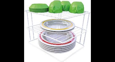 Metaltex By Tomado Kast Bordrekje | 2 Verdiepingen