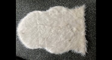 SCHAPENVACHT | SHEEPSKIN ROUGH | 65 X 90CM | LINEN | IMITATIE | 80% ACRYL, 20% POLYESTER