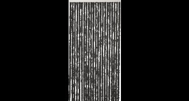 Vliegengordijn-kattenstaart- 100x240cm zwart uni in doos