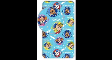 Paw Patrol Hoeslaken eenpersoons 90 x 200 cm