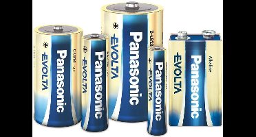 1x2 Panasonic Evolta LR 6 Mignon