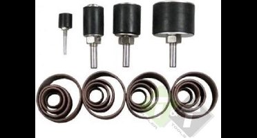 Boor en schuurschijf set, Boor set, 20 delig
