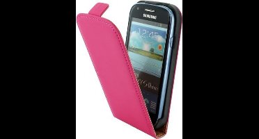 Mobiparts Premium Flip Case Samsung Galaxy S3 Mini Pink
