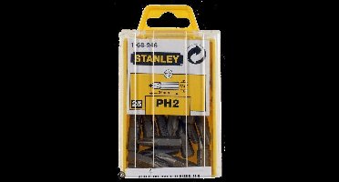 Stanley 1/4" Bits Phillips Nr2