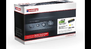 Edding edding 2018 Tonercassette vervangt HP 304A, CC532A Geel 2800 bladzijden Compatibel Toner