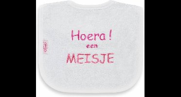 Tekstslabber Hoera een Meisje hoera een meisje