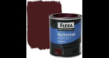 Flexa Professional Buitenlak Dekkend Wijnrood B6.30.12 750 Ml
