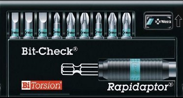 Wera bit-assortiment Bit-Check 10 BiTorsion 1 10 stuks - 50563740...