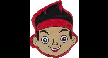 Disney - Jake en de Nooitgedachtland piraten - Jake Neverland - Kussen - Sierkussen - 29x32 Cm - Gevuld - Piraten - Kinderkamer.