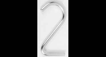 Aluminium rond huisnummer 2 - 74 x 151 mm