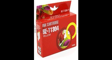 FLWR - Inktcartridge / T1304 / Geel - Geschikt voor Epson