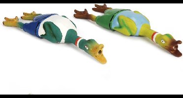 Beeztees Eend - Hondenspeelgoed - Incl. Geluid - 45x11x7 cm