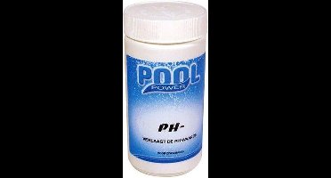 Pool power pH-min 1,5 kg flacon - Zwembad onderhoud PH verlager - Schoon en veilig water om in te zwemmen