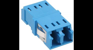 LC Duplex (v) - LC Duplex (v) Optical Fiber koppelstuk - Single Mode