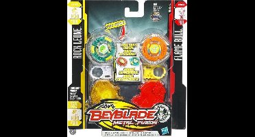 Beyblade Metal Fusion - Flame Aries/Rock Orso - 8+