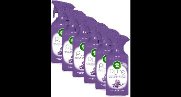Air Wick Luchtverfrisser Spray - Pure Paarse Lavendel - 6 stuks - Voordeelverpakking