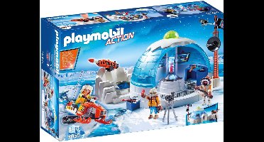 PLAYMOBIL Action Hoofdkwartier Poolexpeditie - 9055