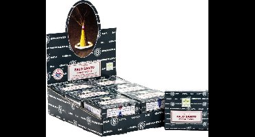 Satya Wierook Kegel Palo Santo (12 pakjes á 12 stuks) Natuurlijke, Houtachtige Aroma – Spirituele Zuivering & Ontspanning