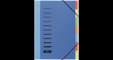 Sorteermap Durable 1-7 Rood