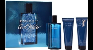 Parfumset voor Heren Cool Water Davidoff (3 pcs)