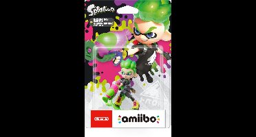 Nintendo Amiibo Character - Inkling Boy Neon Green (Splatoon 2) /Switch