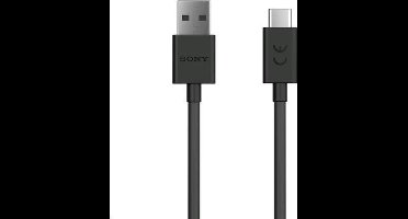 Sony datakabel USB-C - zwart