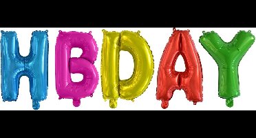 Procos Folieballon Woord Hbday 42 Cm