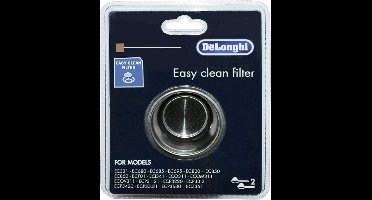 De'Longhi DLSC401 - 2-Kops Easy Clean Filter - Koffiemachineonderdelen