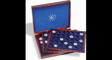 Leuchtturm muntcassette Volterra Trio de luxe - voor 105 2-euromunten in capsules