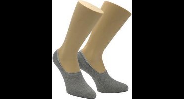 Born - Sneakersokken - Footies - Naadloos - Lichtgrijs - 41-44