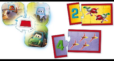 Vormen en cijfers Planes