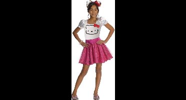 "Hello Kitty™ kostuum voor meisjes - Verkleedkleding - 128/134"