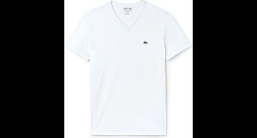 Lacoste Heren T-shirt - White - Maat M