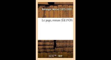 Le page, roman