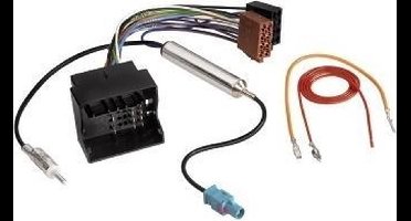 Hama Vehicle DIN Adapter with phantom powering for AUDI + VW kabeladapter/verloopstukje