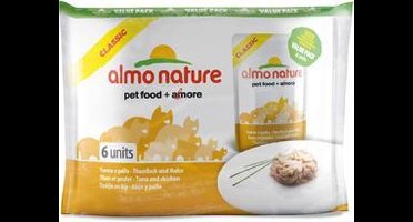 Almo Nature Tonijn/Kip Valuepack - 8 x (6x55 GR)