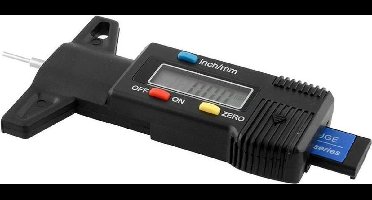 Pro+ Digitale Bandenprofielmeter - 0-25.4 mm - voor auto, vrachtwagen, motor