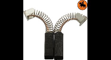 Koolborstelset voor Rupes frees/zaag TN20V - 6x6x16mm - Vervangt 4777