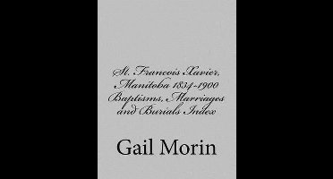 Church Registers- St. Francois Xavier, Manitoba 1834-1900 Baptisms, Marriages and Burial Index