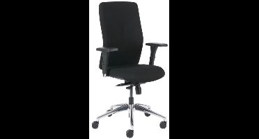 Bureaustoel Euroseats Milano synchroom zwart