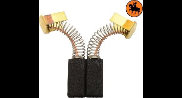 Koolborstelset voor Milwaukee Hamer 350136 - 6,35x9,52x22mm