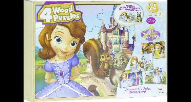Sofia the First 4 Wooden Puzzle