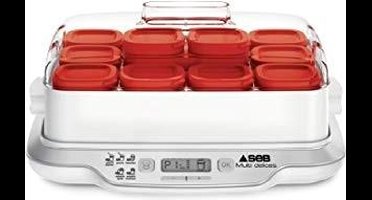 SEB YG661500 yogurt maker 1,68 l Hüttenkäse, Zuiveldessert, Yoghurt 600 W