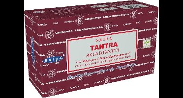 Satya - Tantra Incense - wierook stokjes - 1 box van 12 doosjes van 15 gram.
