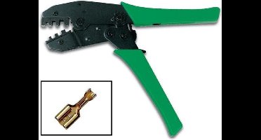 Toolland Krimptang voor niet-geïsoleerde connectoren, maak betrouwbare elektrische verbindingen
