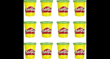 Play-Doh Groene Klei - 12 Potjes