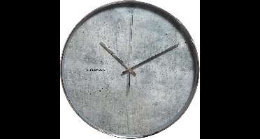 Klok wand Cloudnola Structure Cement Beton look Ø 40cm