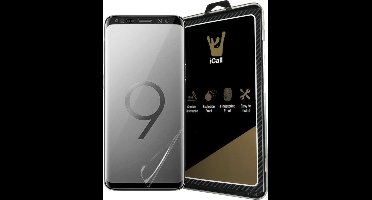 Screenprotector geschikt voor Samsung Galaxy S9 - Glas PET Folie Screen Protector Transparant 0.2mm 9H