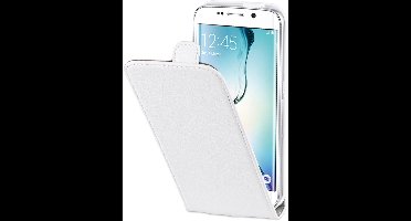 BeHello Flip Case voor Samsung Galaxy S6 Edge - Wit